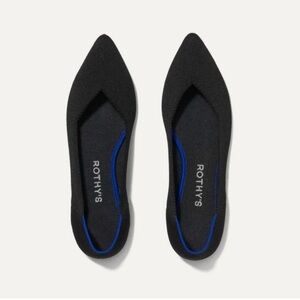 Rothy’s The Point Pointed Toe Knit Upper Slip On Flats
